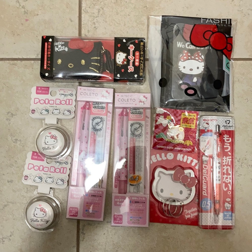 Hello Kitty stuffs